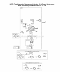 Carburetor Group KitsGasket Sets - Carburetor Diagram and Parts List for 113452-0049-E1  Briggs and Stratton Engine